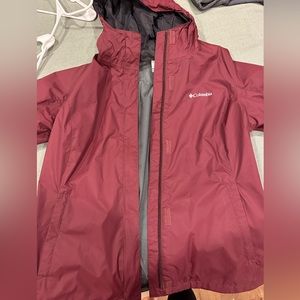 COLUMBIA WOMEN’S RAINCOAT SIZE LARGE